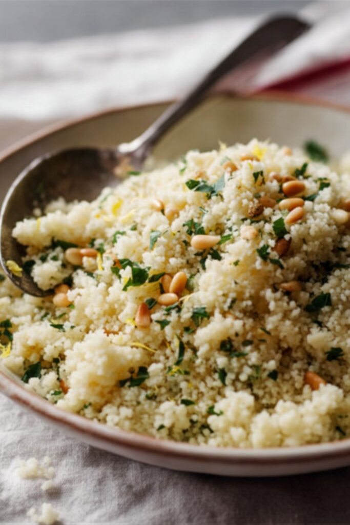 Ina Garten Couscous With Toasted Pine Nuts Recipe