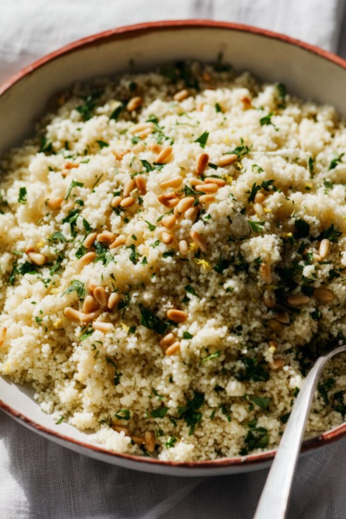 Ina Garten Couscous With Toasted Pine Nuts Recipe