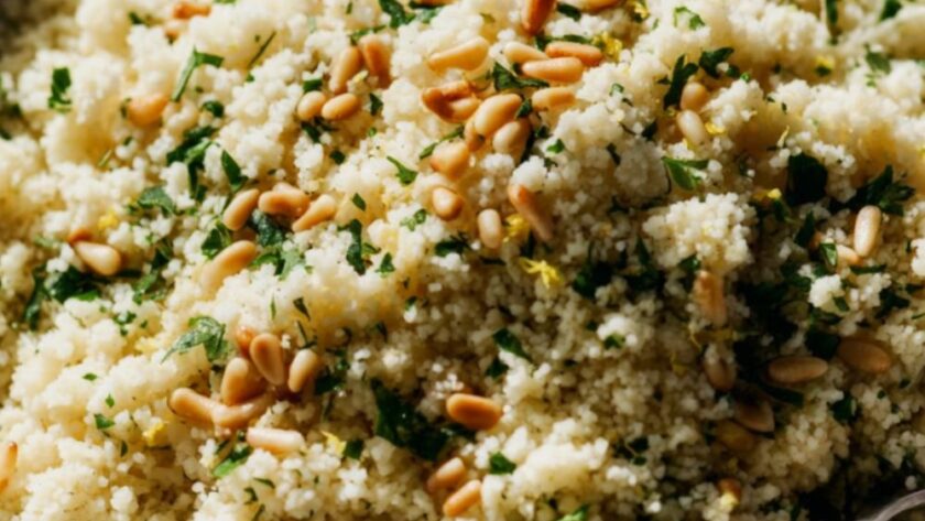 Ina Garten Couscous With Toasted Pine Nuts Recipe
