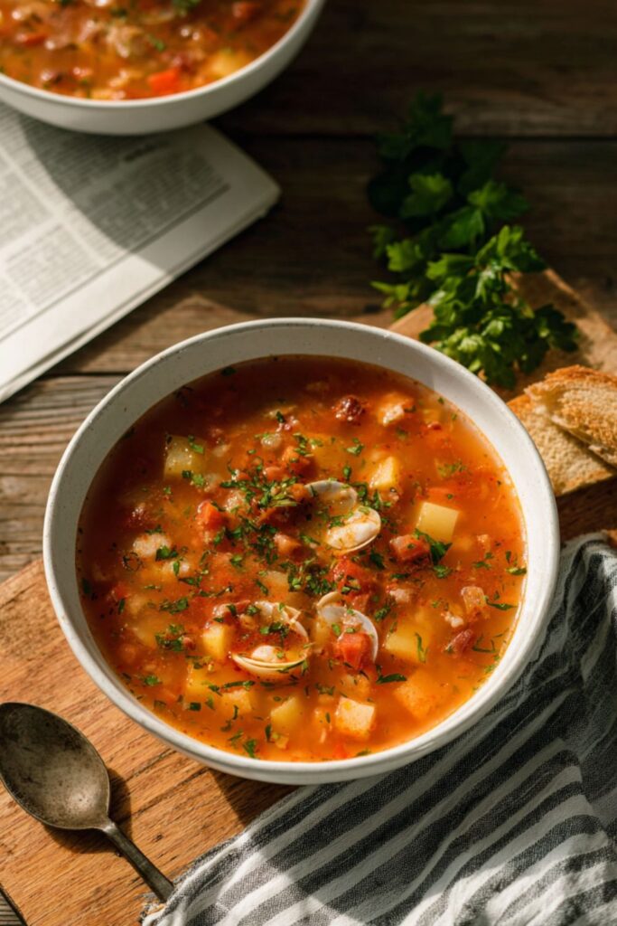 Ina Garten Manhattan Clam Chowder Recipe
