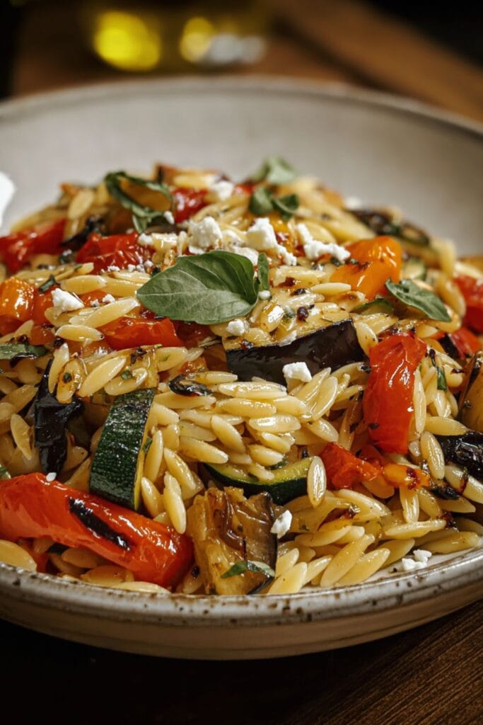 Ina Garten Roasted Vegetable Orzo Recipe