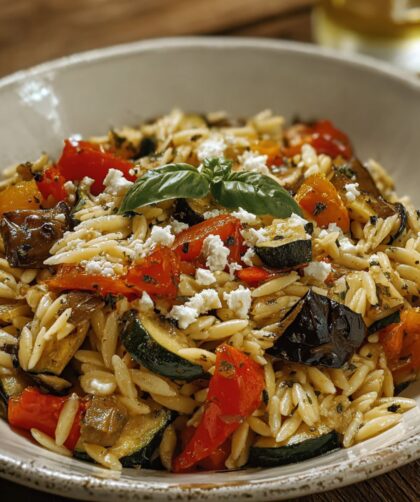 Ina Garten Roasted Vegetable Orzo Recipe