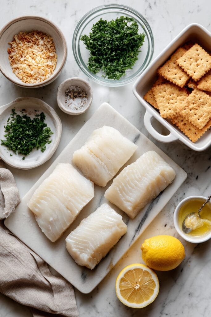 Ina Garten Baked Cod With Ritz Crackers Recipe