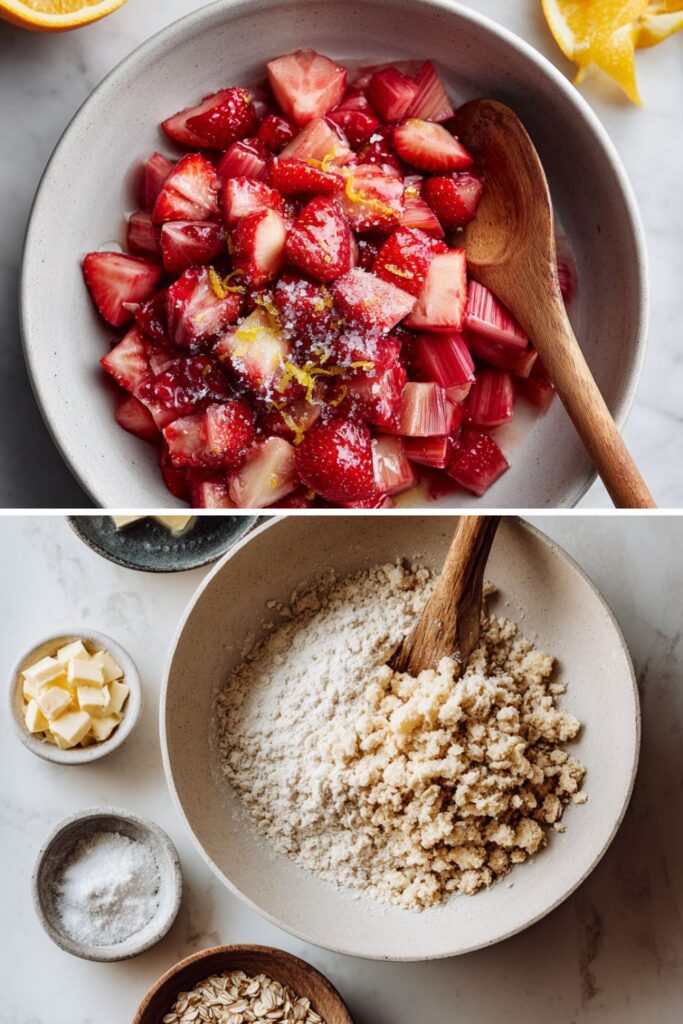 Ina Garten Strawberry Rhubarb Crisp Recipe