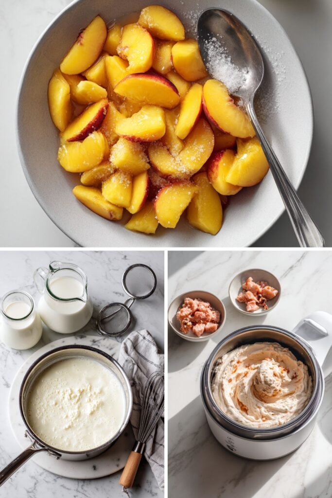 Ina Garten Peach Ice Cream Recipe
