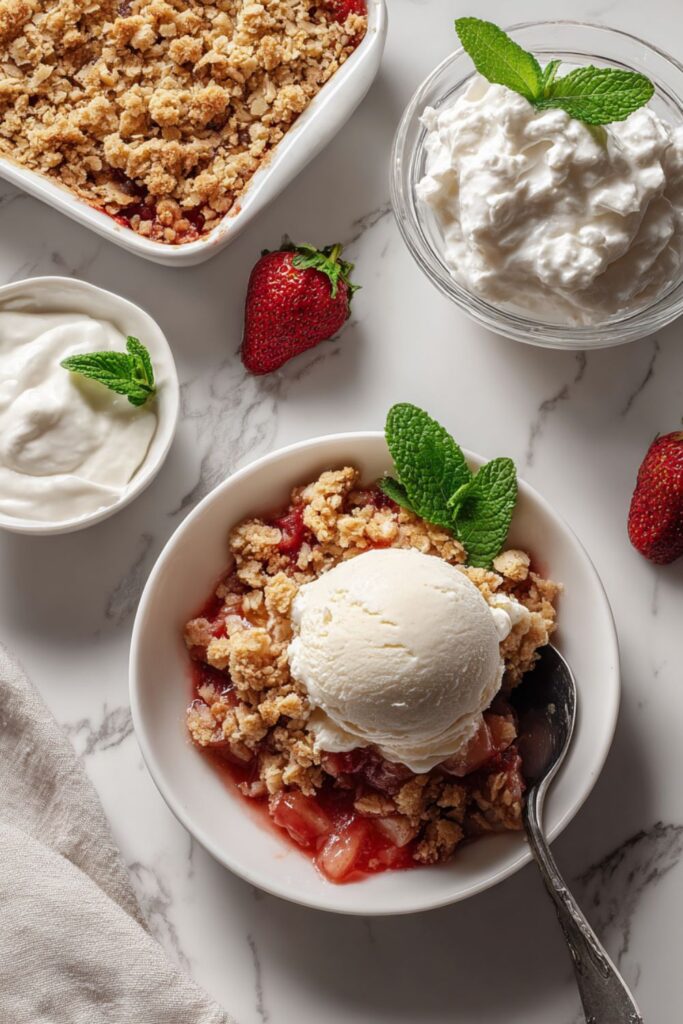 Ina Garten Strawberry Rhubarb Crisp Recipe