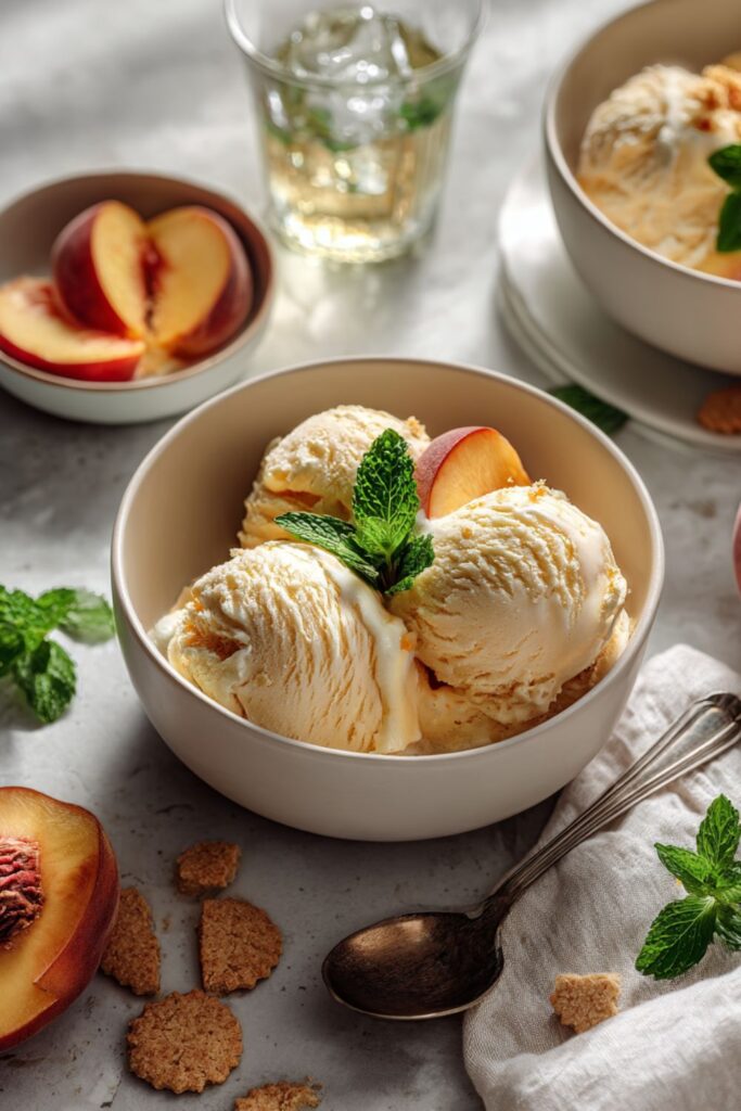 Ina Garten Peach Ice Cream Recipe