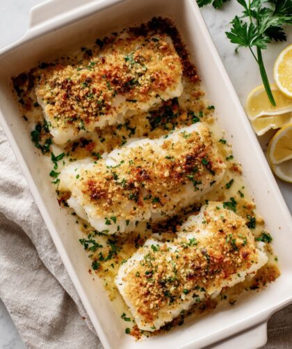 Ina Garten Baked Cod With Ritz Crackers Recipe