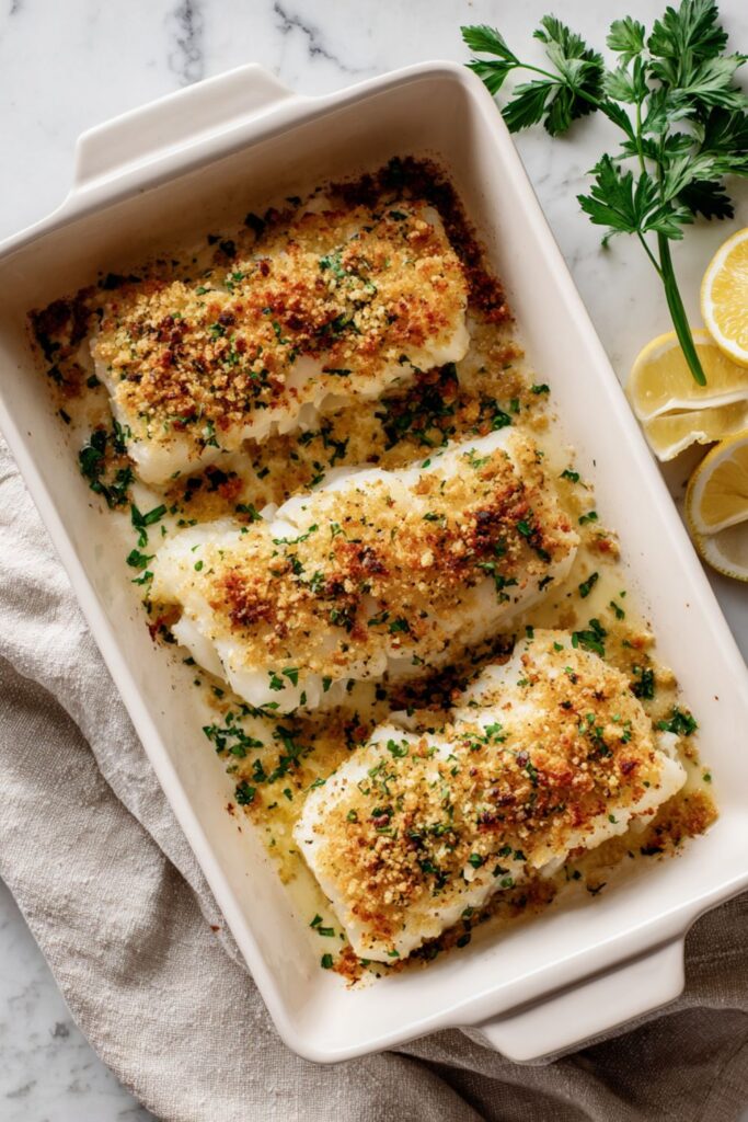 Ina Garten Baked Cod With Ritz Crackers Recipe