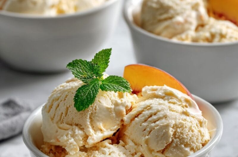 Ina Garten Peach Ice Cream Recipe