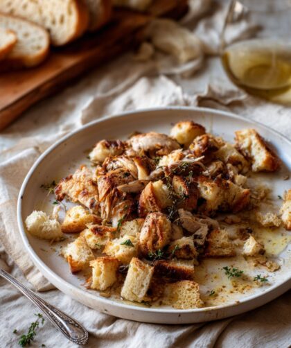 Ina Garten Roast Chicken With Croutons Recipe