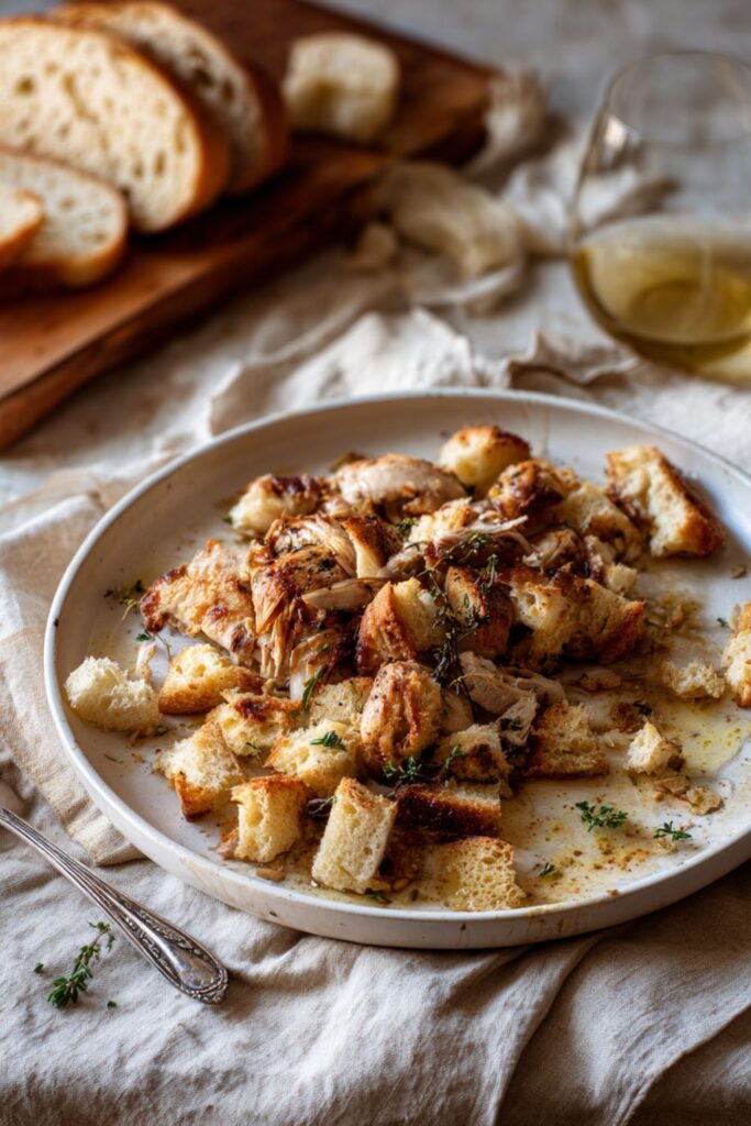 Ina Garten Roast Chicken With Croutons Recipe