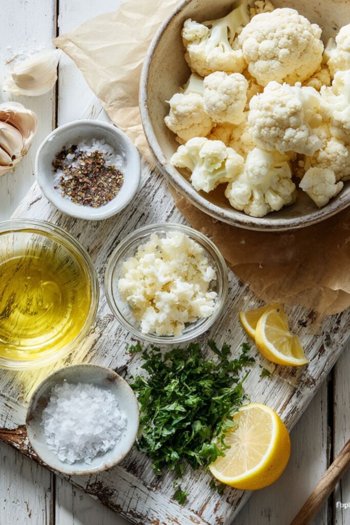 Ina Garten Garlic Roasted Cauliflower Recipe