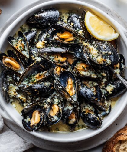 Ina Garten Mussels With Basil Breadcrumbs Recipe