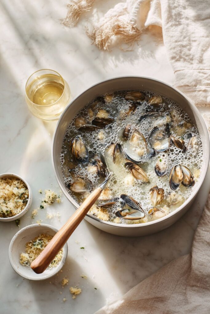 Ina Garten Mussels With Basil Breadcrumbs Recipe