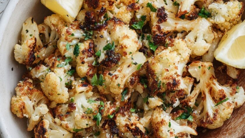 Ina Garten Garlic Roasted Cauliflower Recipe