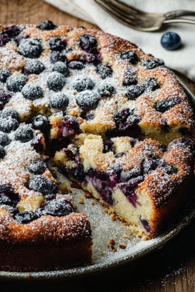 Ina Garten Blueberry Ricotta Breakfast Cake Recipe