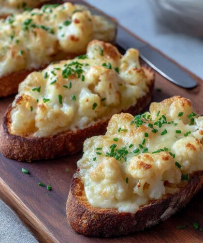 Ina Garten Cauliflower Toast Recipe
