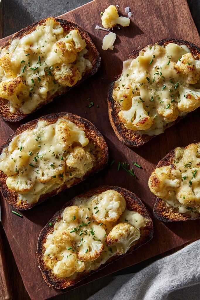 Ina Garten Cauliflower Toast Recipe