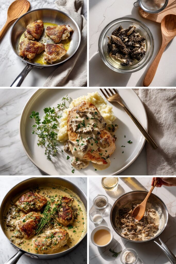 Ina Garten Chicken With Morels Recipe