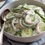 Ina Garten Creamy Cucumber Salad Recipe