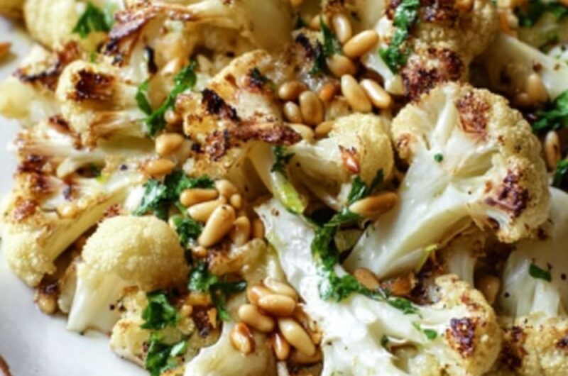 Ina Garten Garlic Roasted Cauliflower Recipe