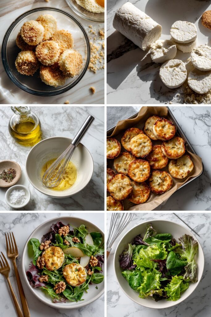 Ina Garten Salad With Warm Goat Cheese Recipe