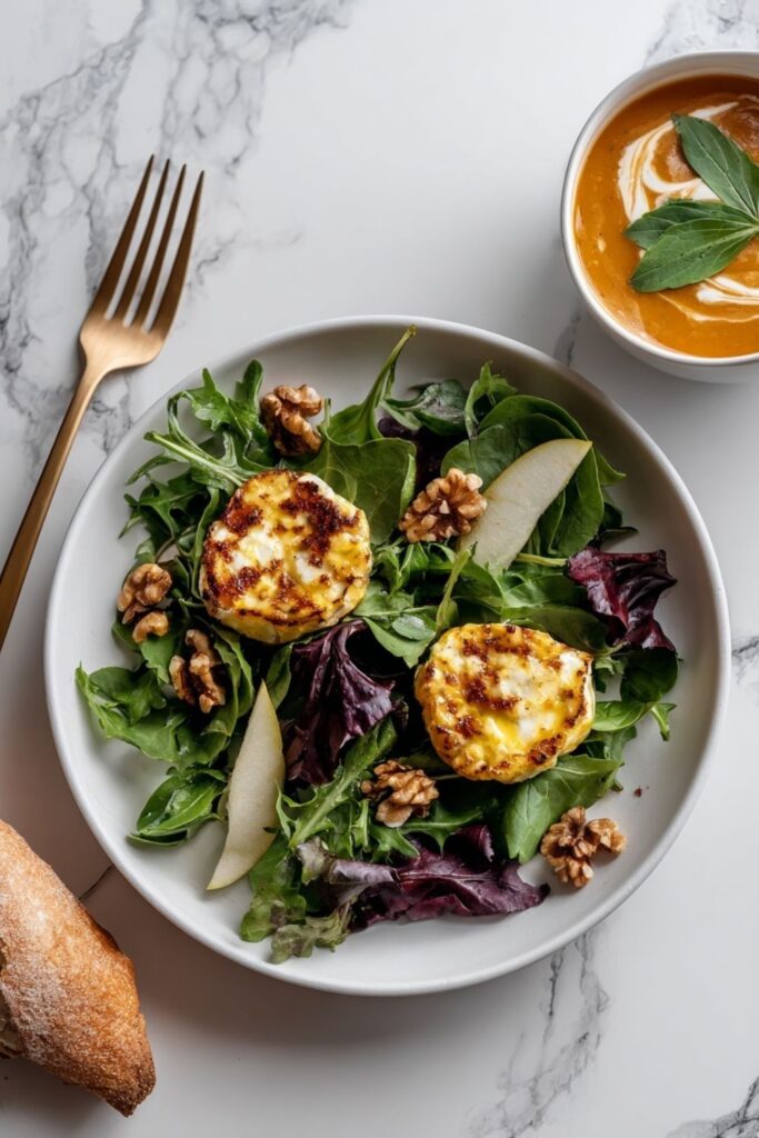 Ina Garten Salad With Warm Goat Cheese Recipe