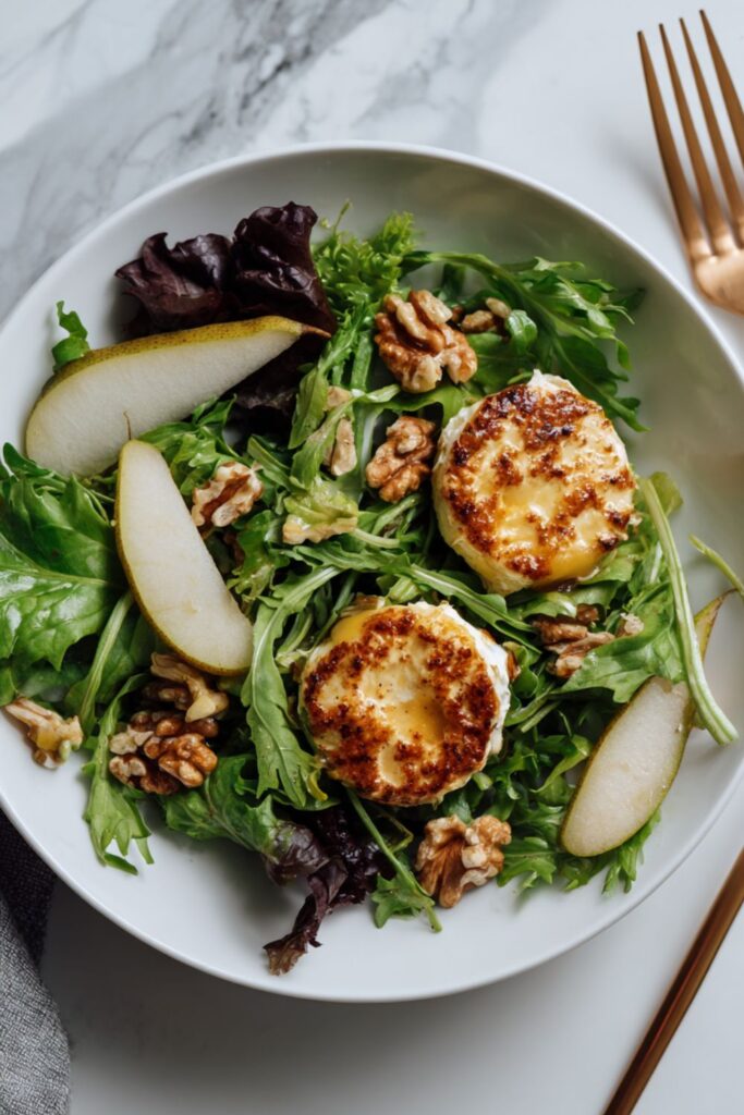 Ina Garten Salad With Warm Goat Cheese Recipe