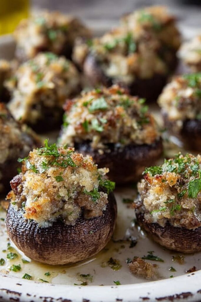 Ina Garten Sausage Stuffed Mushrooms Recipe