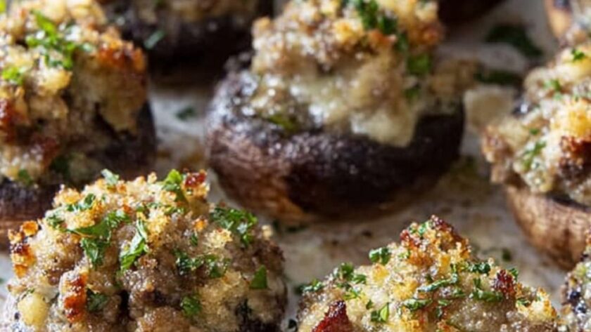 Ina Garten Sausage Stuffed Mushrooms Recipe