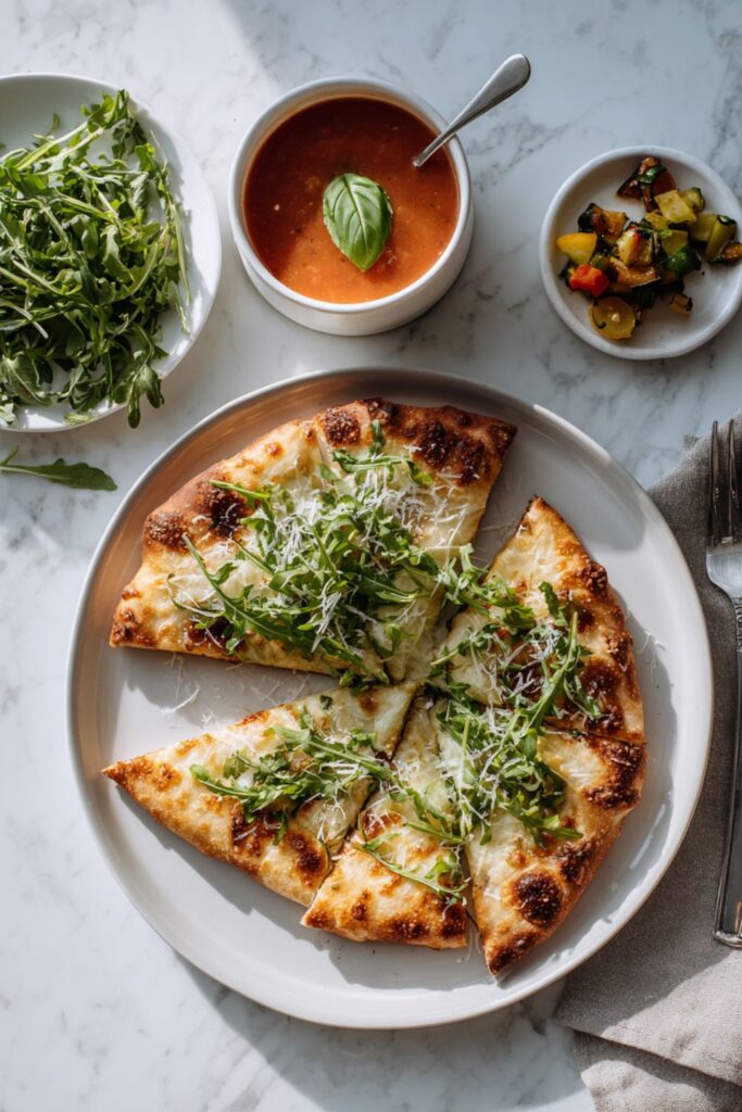 Ina Garten White Pizza With Arugula Recipe