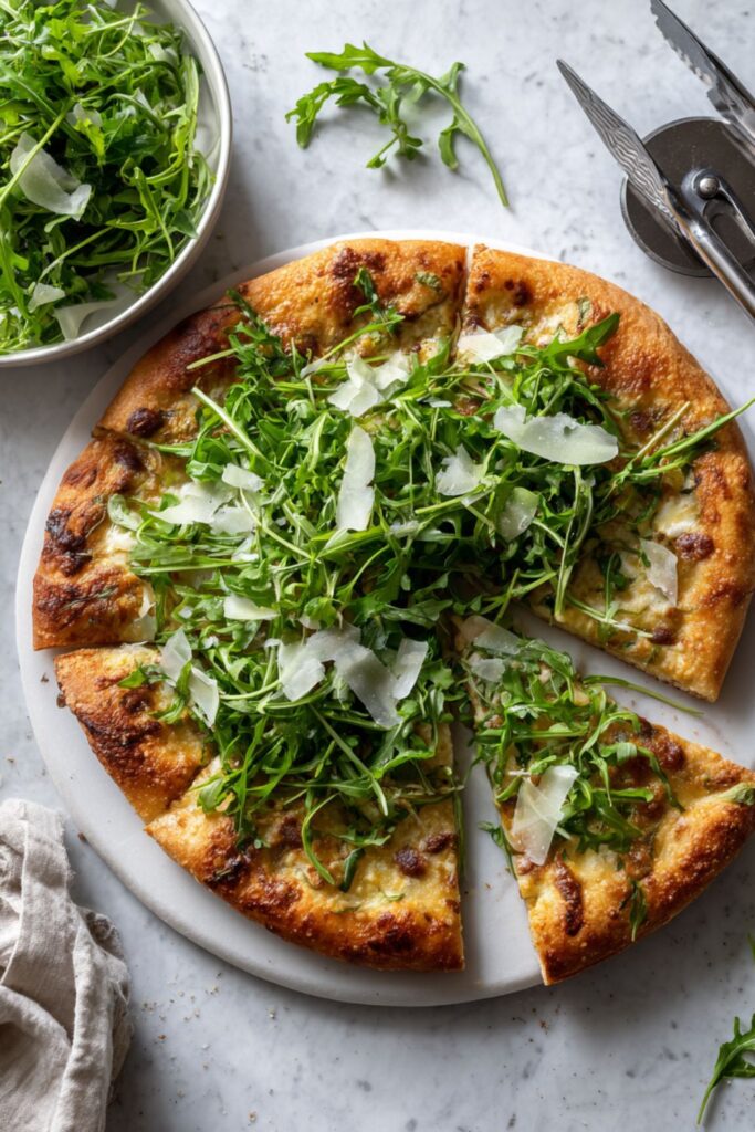 Ina Garten White Pizza With Arugula Recipe