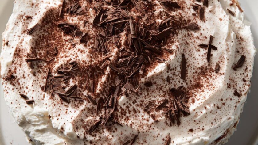 Ina Garten Icebox Cake With Tate's Cookies Recipe