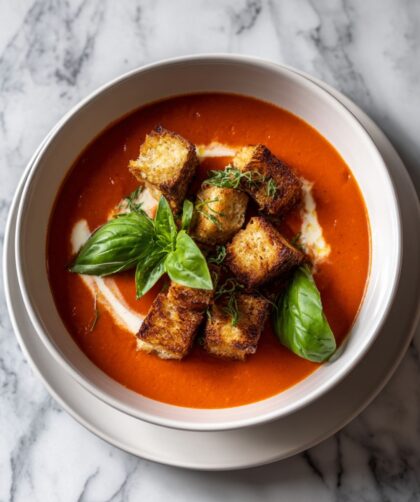 Barefoot Contessa Tomato Soup Grilled Cheese Croutons Recipe