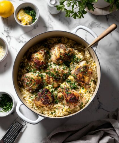 Ina Garten Chicken In A Pot With Orzo Recipe