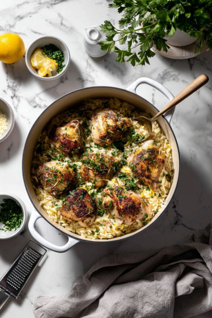 Ina Garten Chicken In A Pot With Orzo Recipe