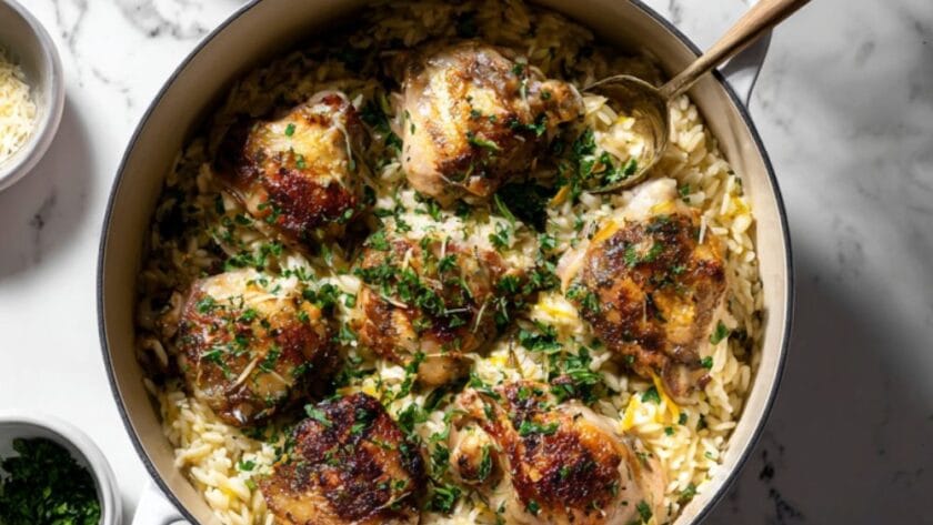 Ina Garten Chicken In A Pot With Orzo Recipe