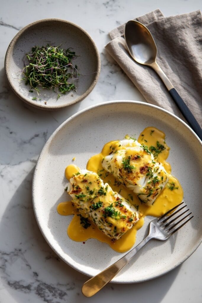 Ina Garten Cod With Mustard Sauce Recipe