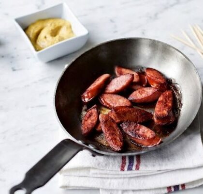 Ina Garten Kielbasa With Mustard Dip