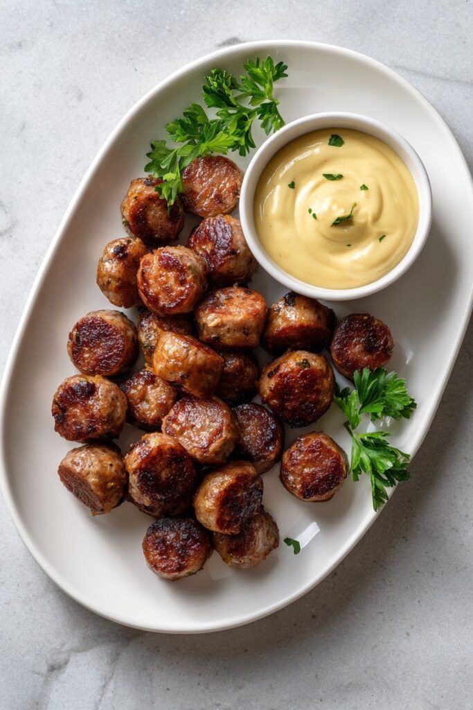 Ina Garten Kielbasa With Mustard Dip