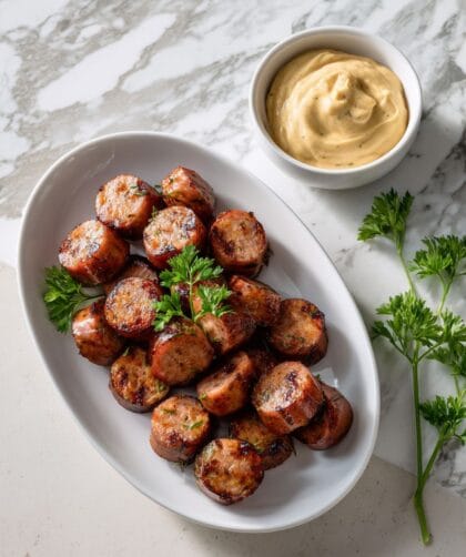 Ina Garten Kielbasa With Mustard Dip