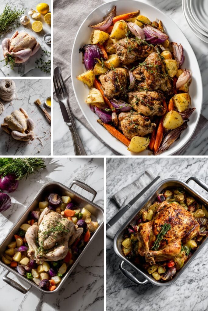 Ina Garten Roast Chicken With Vegetables Recipe