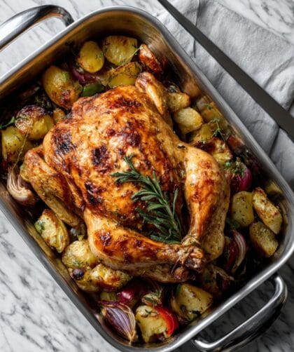 Ina Garten Roast Chicken With Vegetables Recipe