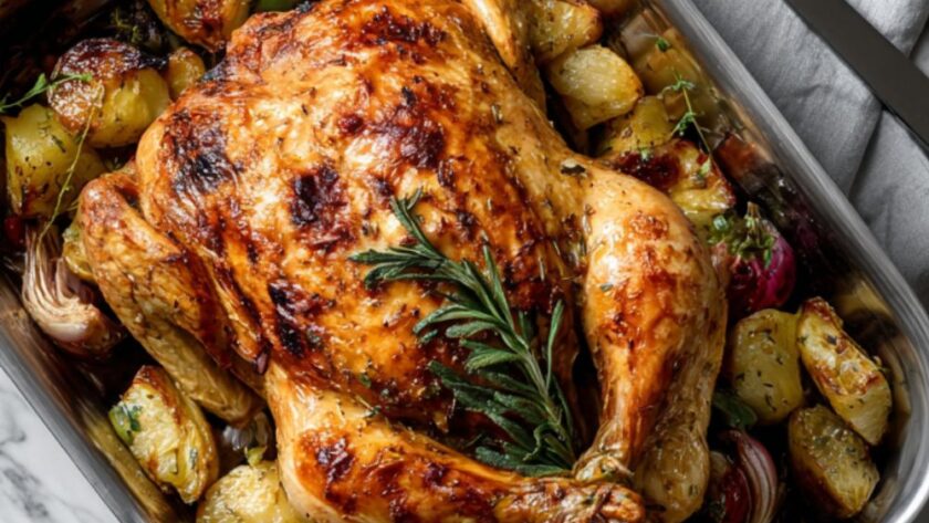 Ina Garten Roast Chicken With Vegetables Recipe