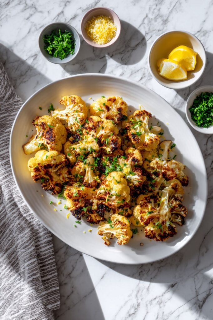 Ina Garten Roasted Cauliflower Snowflakes Recipe