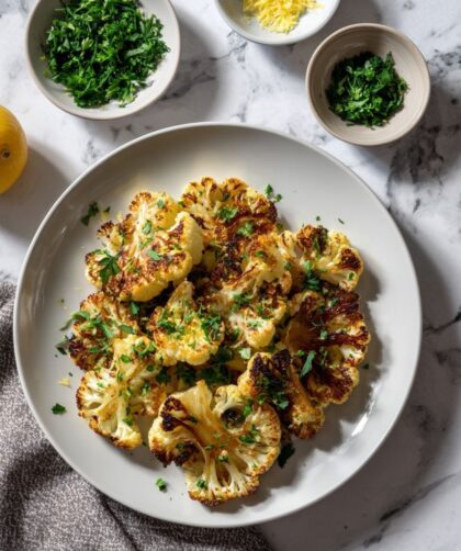 Ina Garten Roasted Cauliflower Snowflakes Recipe