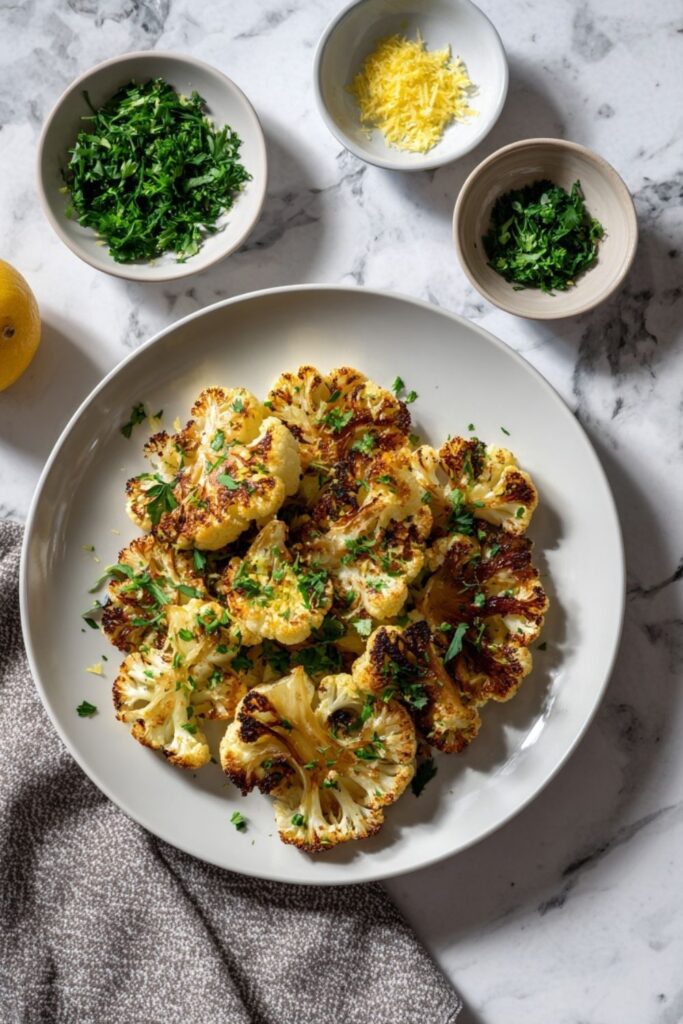 Ina Garten Roasted Cauliflower Snowflakes Recipe
