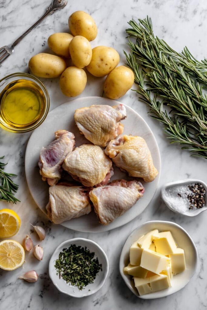 Ina Garten Skillet Roasted Chicken Thighs And Potatoes Recipe
