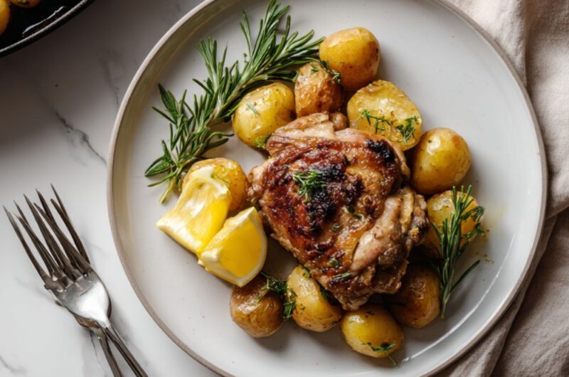 Ina Garten Skillet Roasted Chicken Thighs And Potatoes Recipe